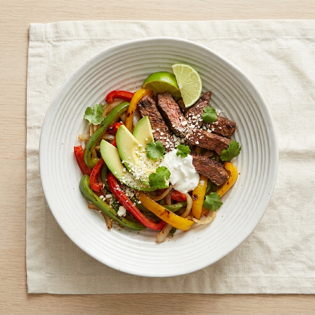 Sizzling Beef Fajita Strips
