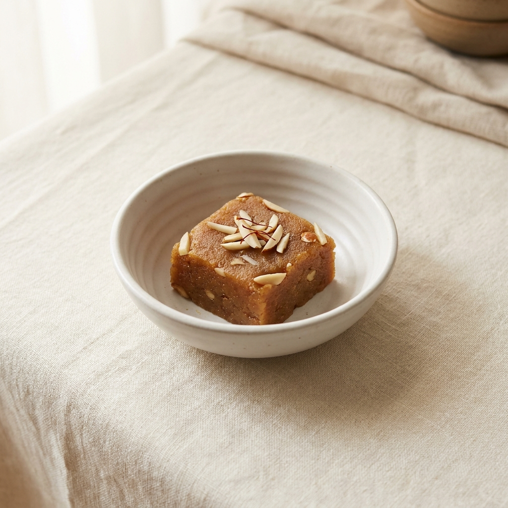 Roasted Almond Halwa