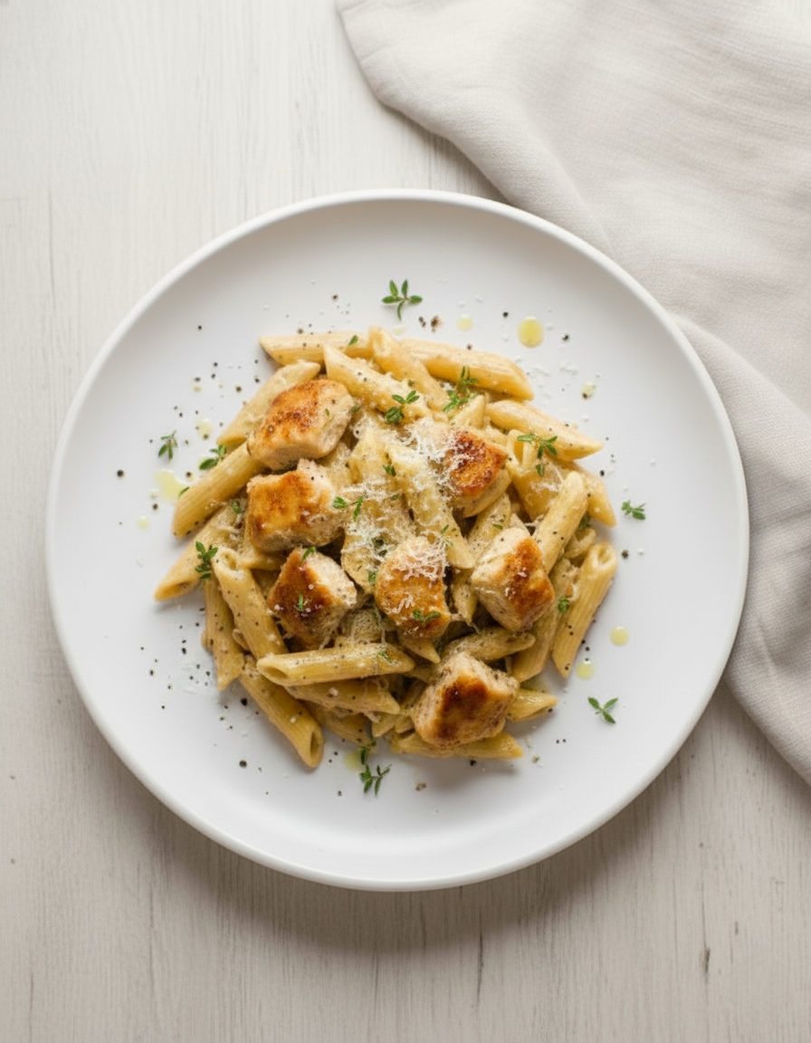 CREAMY CHICKEN PASTA