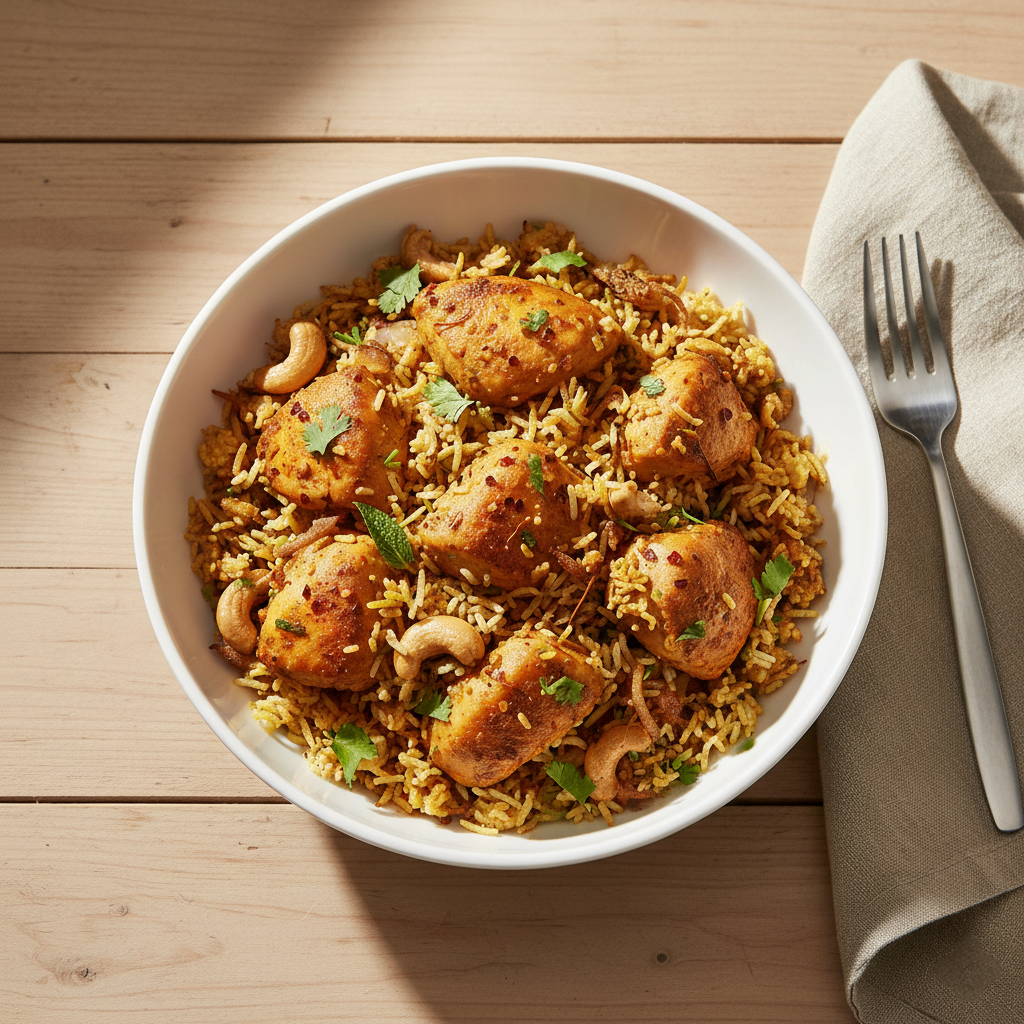 KETO CHICKEN BIRYANI