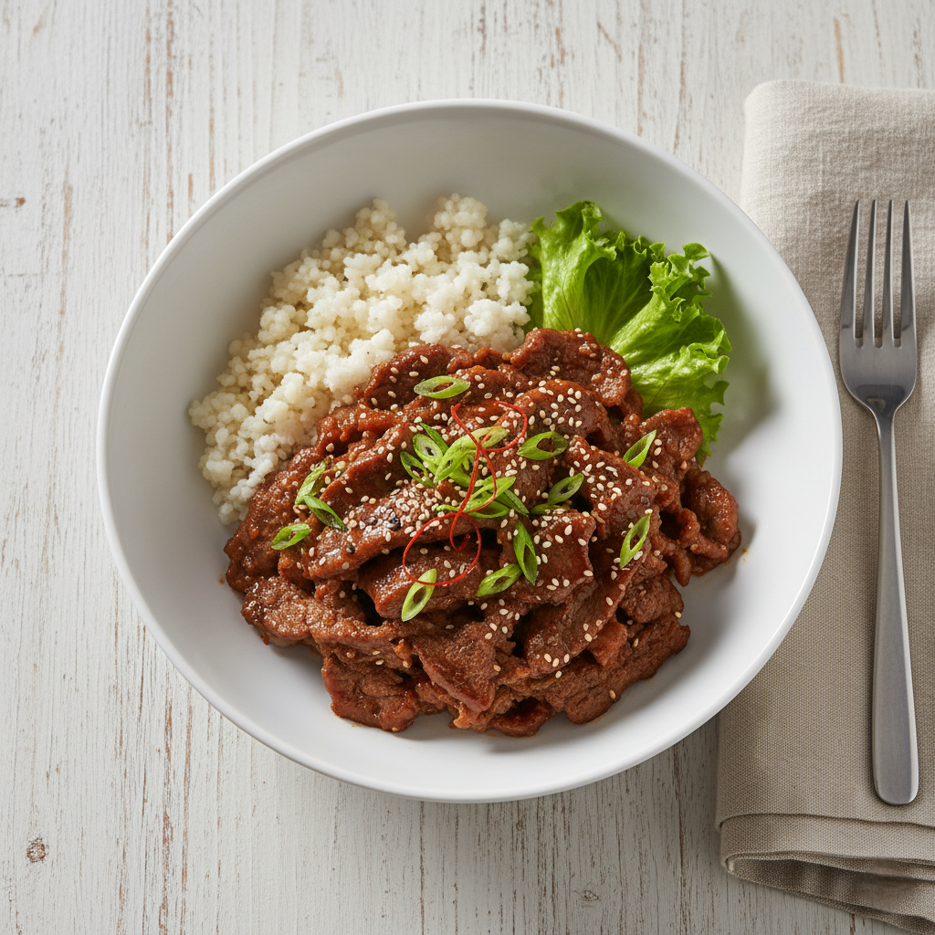 KOREAN BEEF BULGOGI