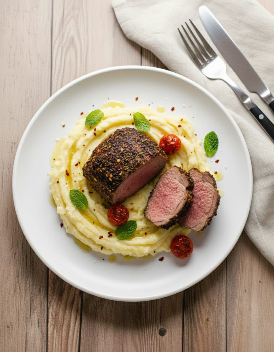 MEDITTEREAN LAMB & MASH