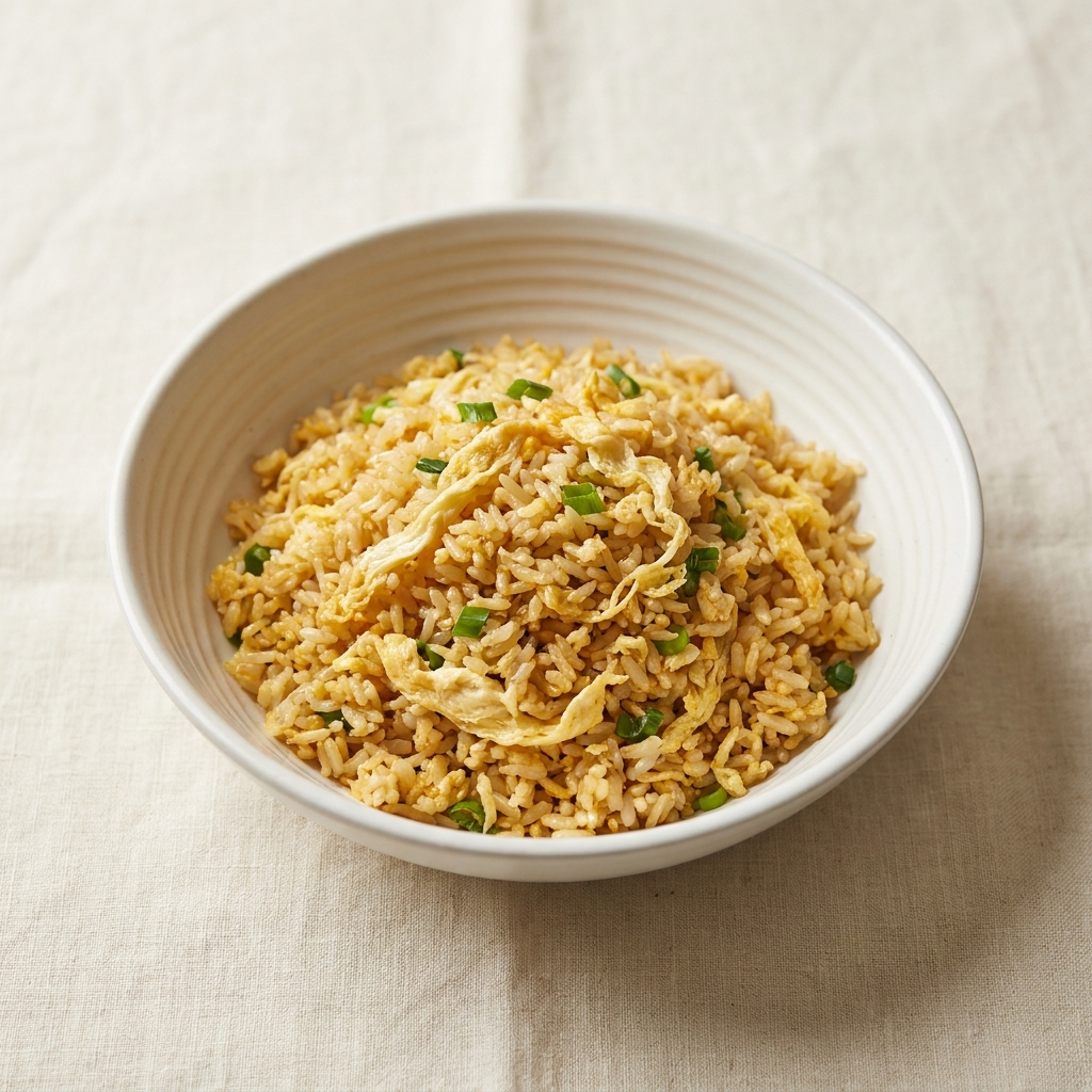 Hainanese-Style Egg Fried Rice