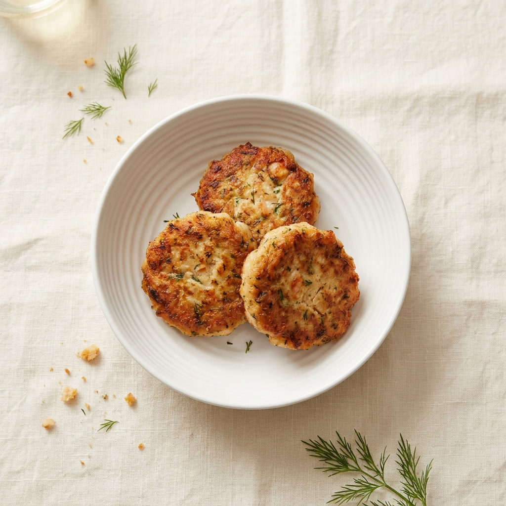Golden Shrimp Patties