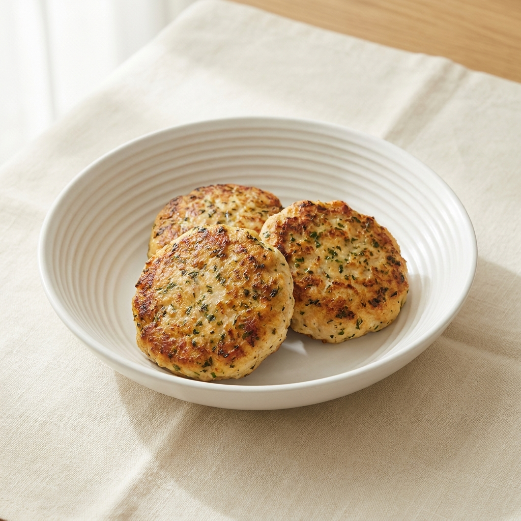 Herb-Spiced Chicken Patties