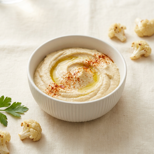 Roasted Cauliflower Hummus