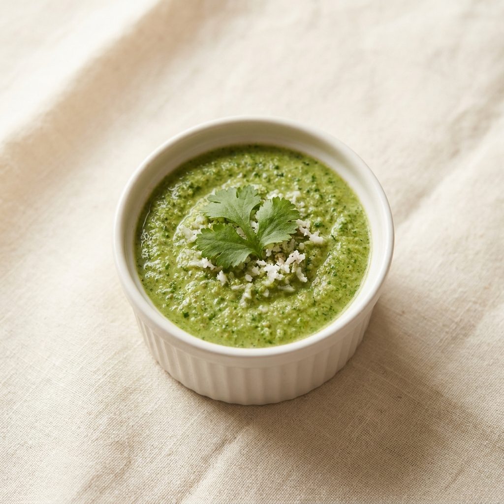 Coriander Coconut Chutney
