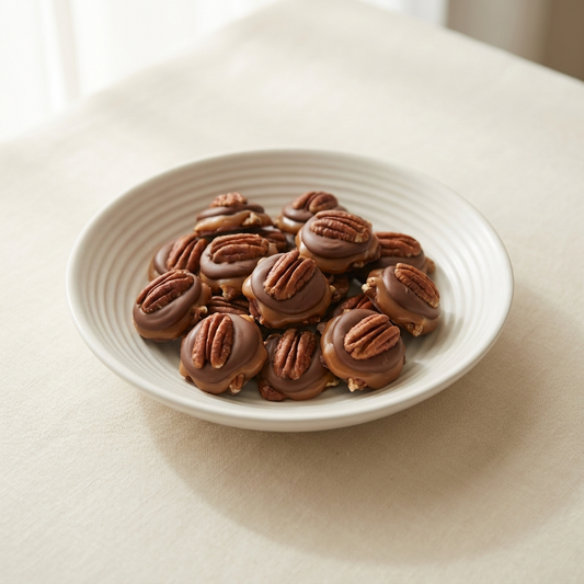 Pecan Caramel Turtle Bombs